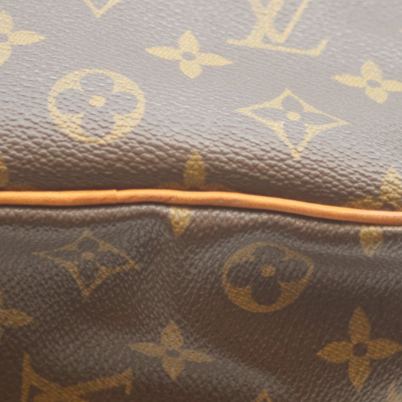 Louis Vuitton 02 M41524 Monogram Speedy 35 Boston Bag Handbag Travel Bag Brown