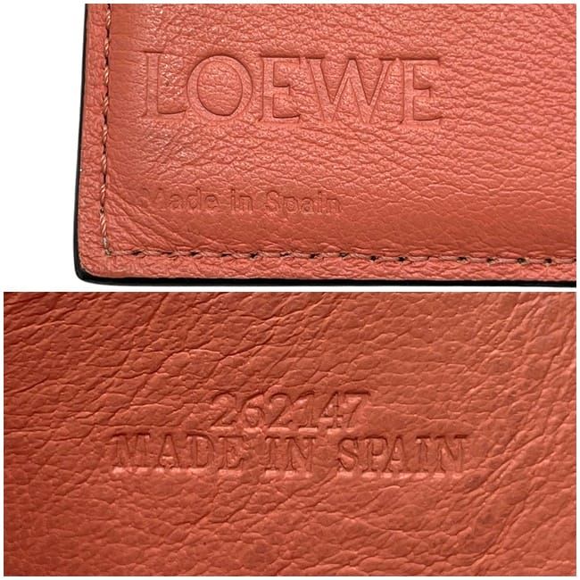 Loewe Trifold Wallet Trifold Wallet Beige Brown