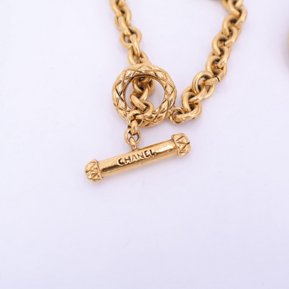 Chanel Coco Mark 94A Necklace GP Gold