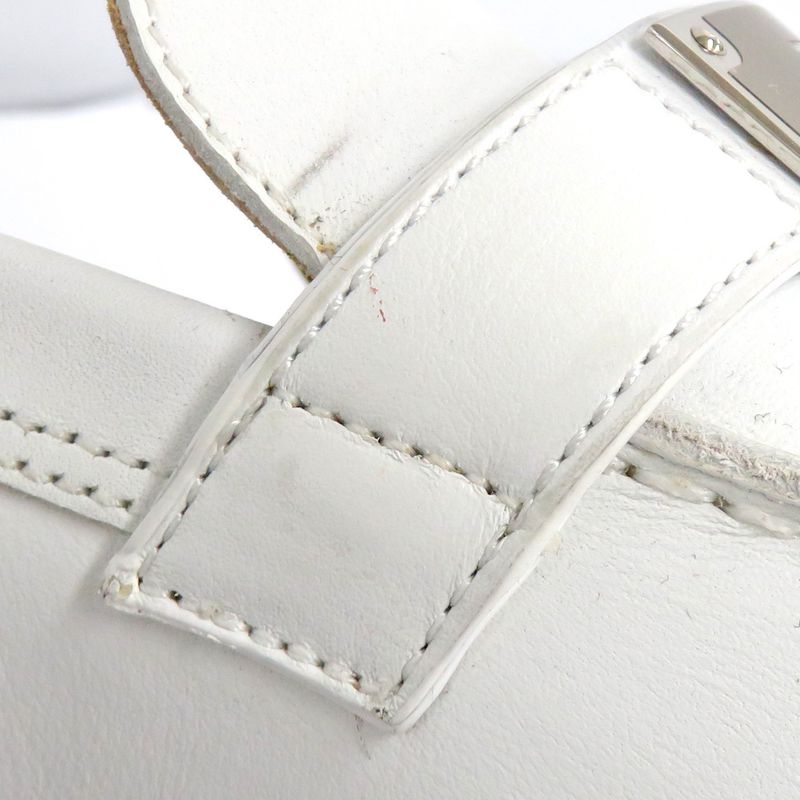 Hermes Loafers - Kelly Hardware White Silver-hardware 41 26.5cm