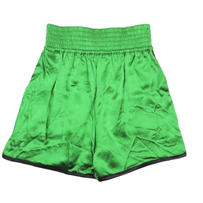 Unused 22SS Christian DIOR Boxing Shorts Half Pants Logo DIOR VIBE Green S