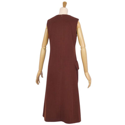 Vintage Hermes Dress Sleeveless Cashmere