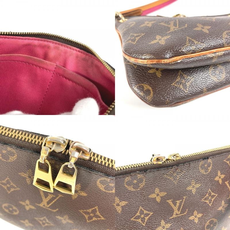 Louis Vuitton Shoulder Bag Loretta M44053 Monogram Canvas Brown