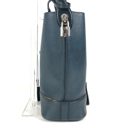 Louis Vuitton Shoulder Bag Nn14gm Cuir Nuance M94588 Leather Blue
