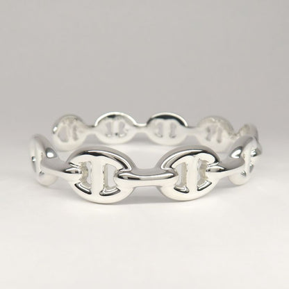 Hermes Bracelet Chaine D'ancre Anchene Bangle ST Size Ag925 Jewelry -