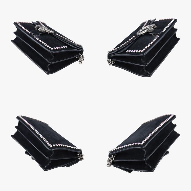 Gucci Dionysus Black Suede 400249 I022674432