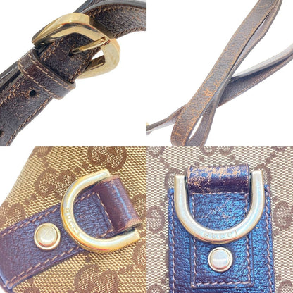 Gucci Shoulder Bag GG Canvas 131326 Brown