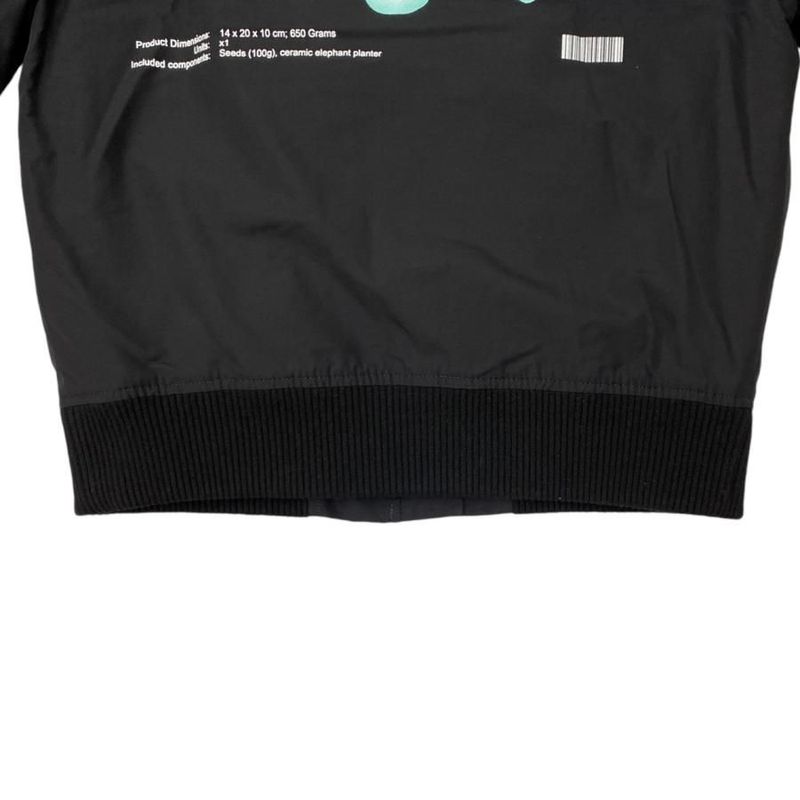 Loewe Blouson Cheerlephant Jacket H526y03w78 Size 42 Elephant Black Green Blue