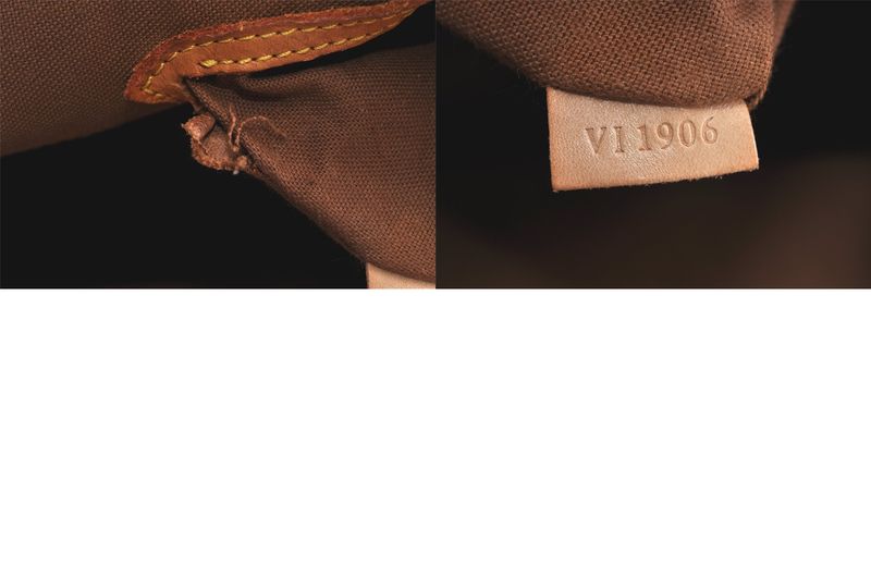 Louis Vuitton Monogram Alma Handbag Wallet M51130 LV 3220n