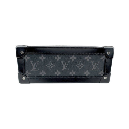 Louis Vuitton Crossbody Shoulder Bag Monogram Eclipse Soft Trunk M44730