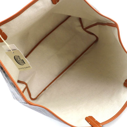 Goyard Saint Louis PM Goyard Din Canvas Leather Use Logo Tote Bag With Pouch