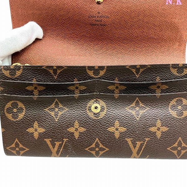 Louis Vuitton Monogram Portefeuille Sarah M61734 Long Wallet Unisex