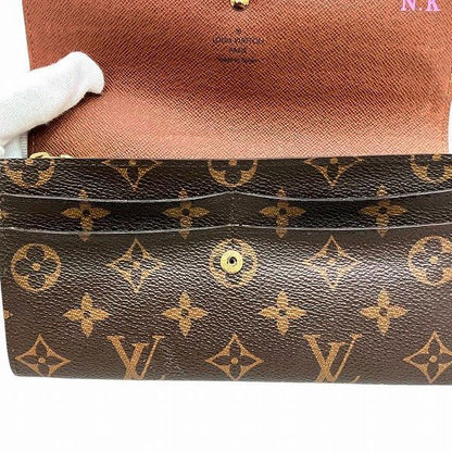 Louis Vuitton Monogram Portefeuille Sarah M61734 Long Wallet Unisex