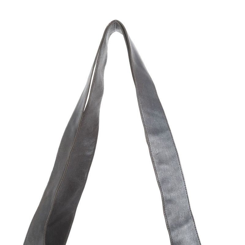 Chanel Chocobar Lambskin Leather Shoulder Bag Shoulder One Shoulder Tote Black