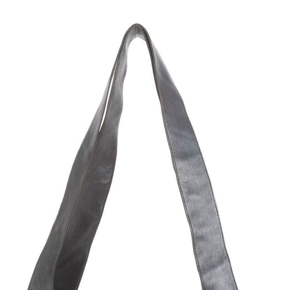 Chanel Chocobar Lambskin Leather Shoulder Bag Shoulder One Shoulder Tote Black