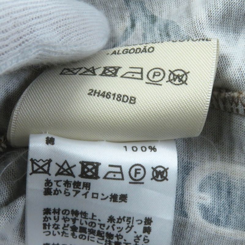 Hermes 22SS 2h4618db Morning Stroll Promenade Du Matin 100% Cotton Crew Neck