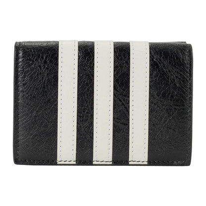 Balenciaga Trifold Wallet Balenciaga X Adidas Black