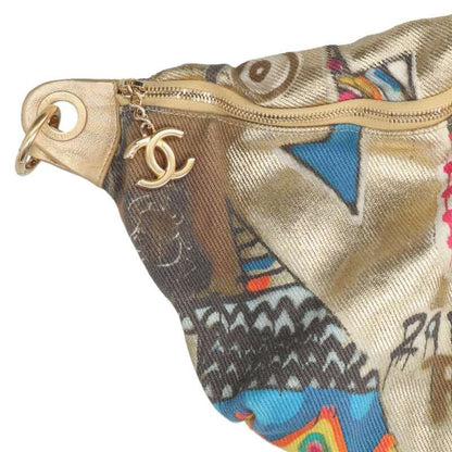 Chanel Egyptian Graffiti Design Chain Waist Bag For Men