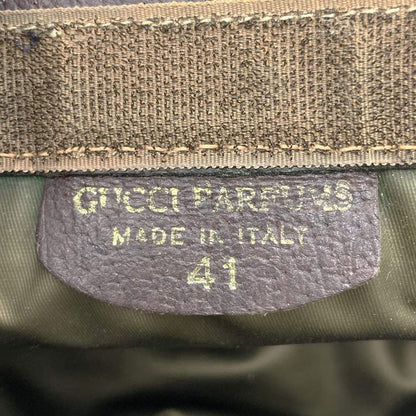 Gucci Parfum Sherry Line Pouch PVC Brown Women's Fashion Accessories