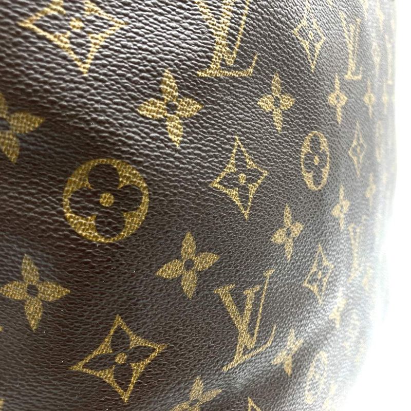 Louis Vuitton M51151 Cabas Mezzo Tote Bag Monogram Canvas Brown Ladies Men
