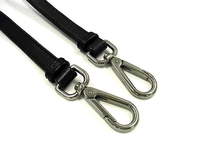 Prada Leather Crossbody Shoulder Strap For Bag Shoulder Crossbody Black And