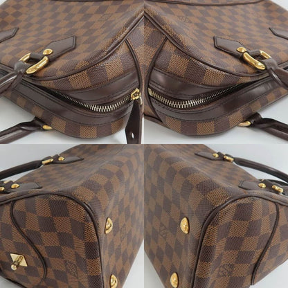 Louis Vuitton Duomo N60008 Damier Ebene Tote Bag Handbag Dome Shape
