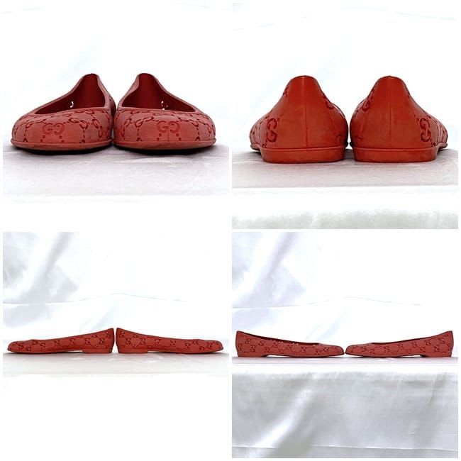 Gucci Shoes Red Orange Cima