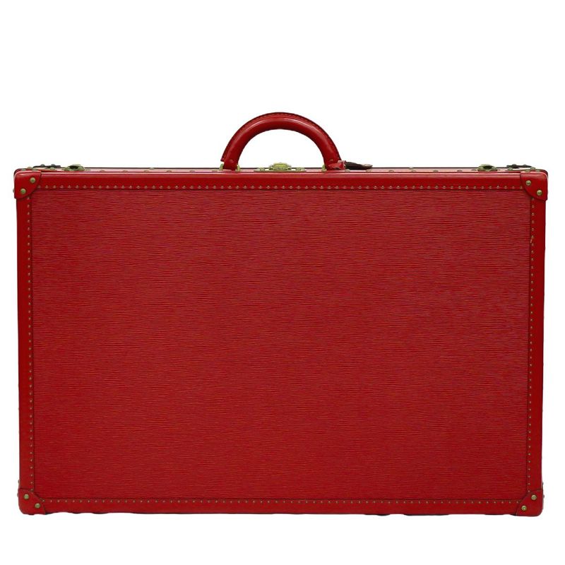 Authentic Louis Vuitton LV Arzeal 75 Epi Leather Trunk Travel Bag Handbag