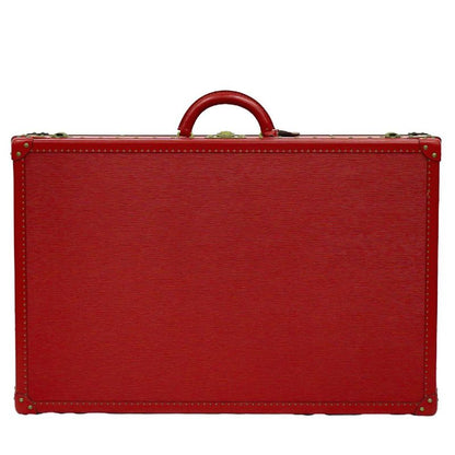 Authentic Louis Vuitton LV Arzeal 75 Epi Leather Trunk Travel Bag Handbag