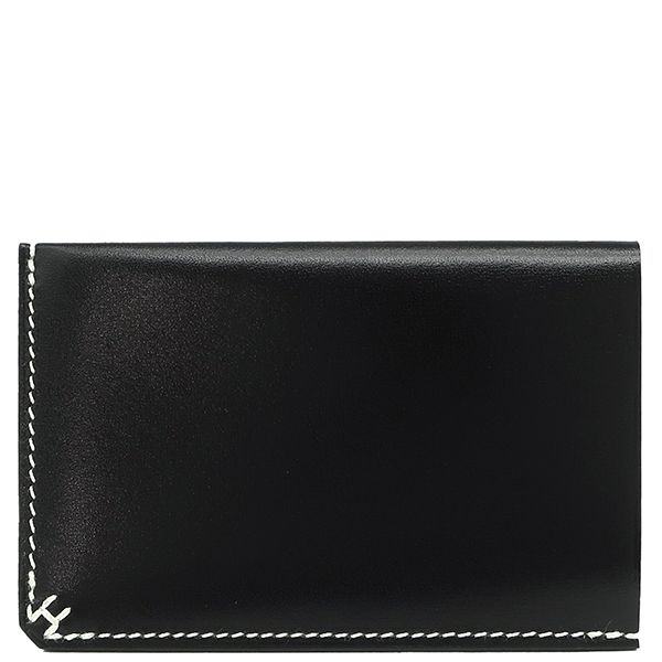 Hermes Card Case H Serie Box Calf Black U Mark [box