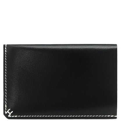 Hermes Card Case H Serie Box Calf Black U Mark [box