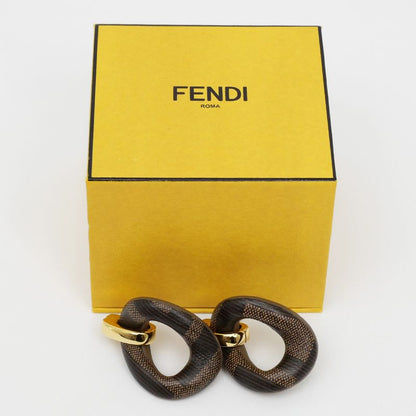 Fendi Philo Earrings Ffleather 8ak768 Women's Accessories - Accessories
