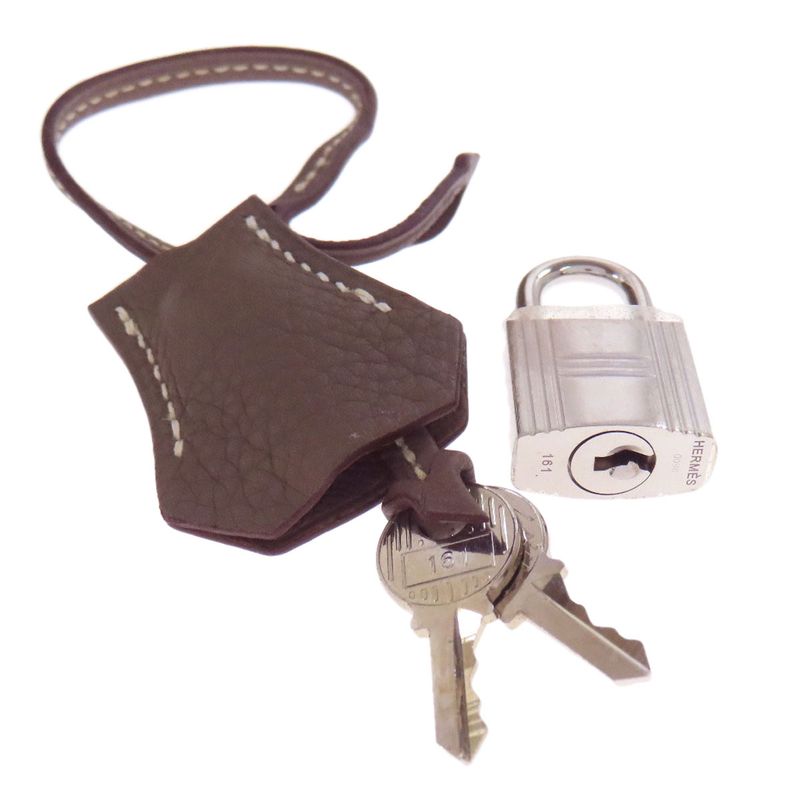 Hermes Birkin 30 Etape Silver Hardware Handbag Taurillon Women