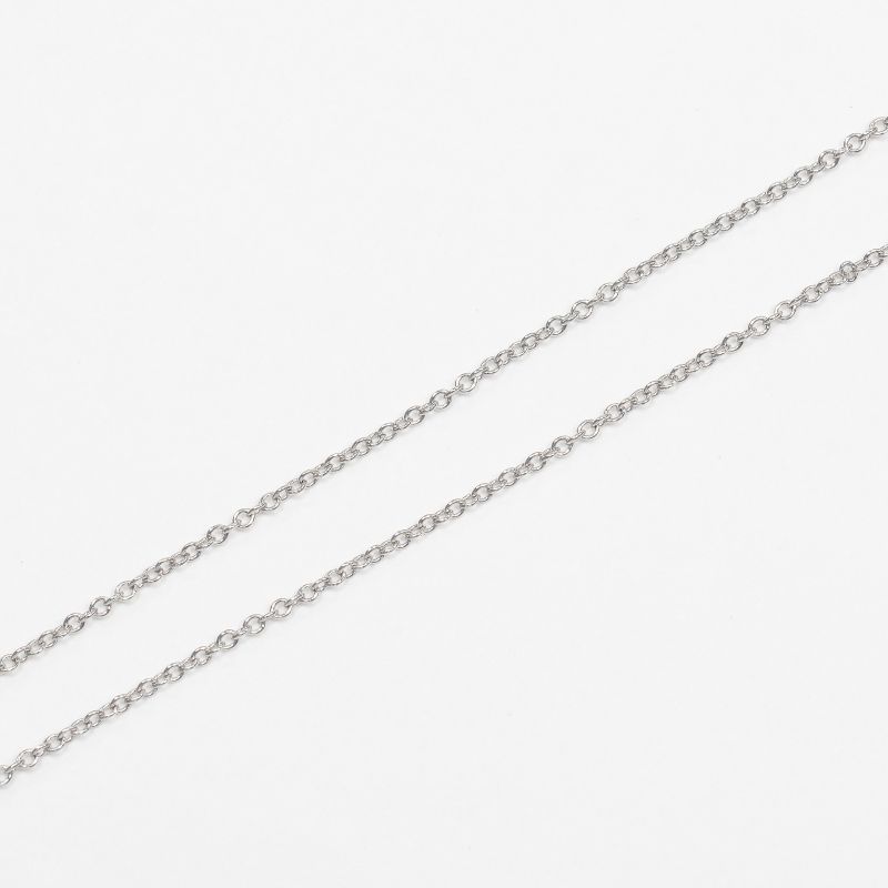 Tiffany & Co Jazz Drop Pt950platinum X 6P Diamon Ladies 4.7g Necklace