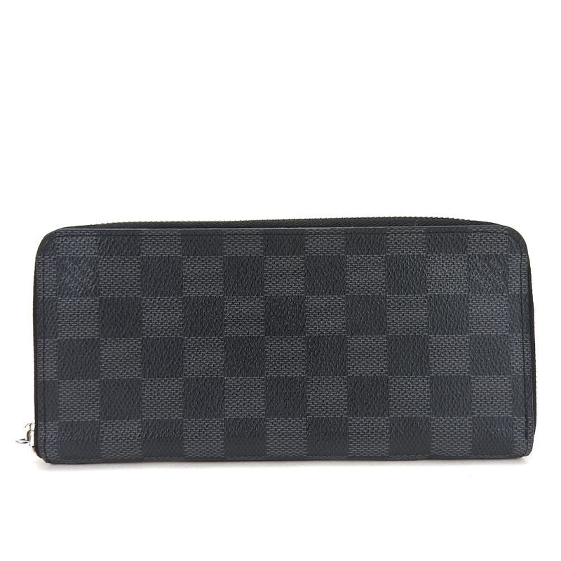 Louis Vuitton Long Wallet Zippy Wallet Vertical N63095 Damier Graphite Damier