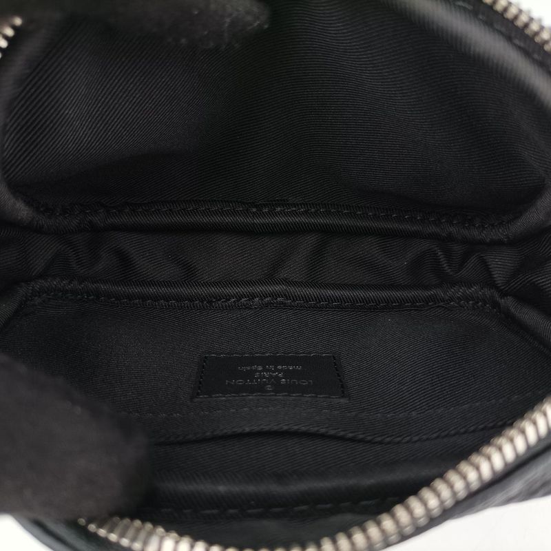 Louis Vuittonmonogram Taurillon Belt Noir Black Leather Mp282ubc4230