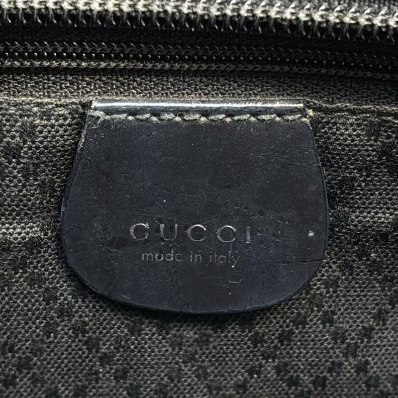 Gucci Handbag Bamboo 0001998 Black Leather