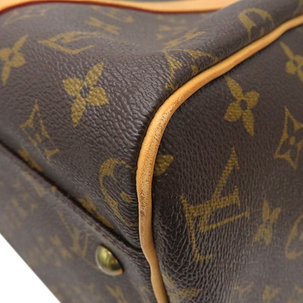Louis Vuitton Boston Bag Carryall Monogram Canvas Monogram Gold Hardware Brown