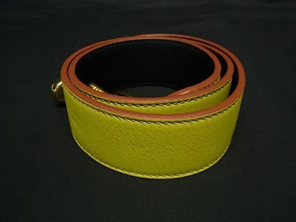BAG Shoulder Strap For Fendi Leather Bags Yellow Ladies Fs4732