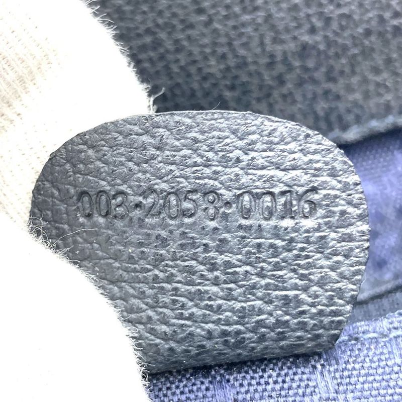 Gucci 003 2058 0016 Backpack Bamboo Suede Gray Daypack Suede Women