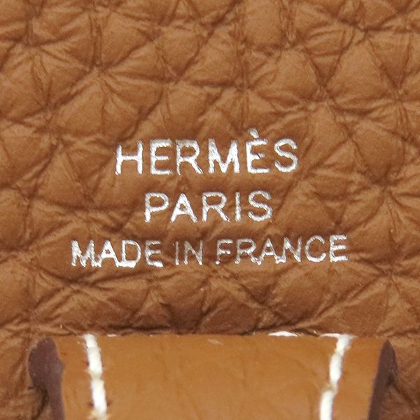 Hermes Shoulder Bag Evelyn TPM Amazon Zig Zag Taurillon Clemence Gold Silver