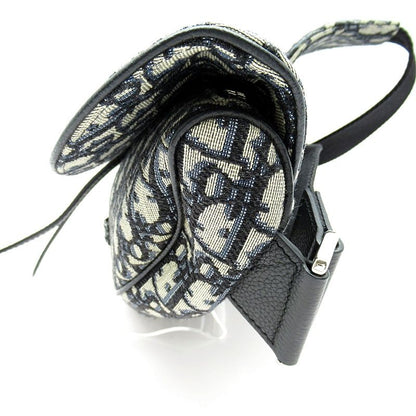 Dior Oblique Trotter Saddlebag Body Bag 1adpo093yky_h28e Canvas Women Shoulder