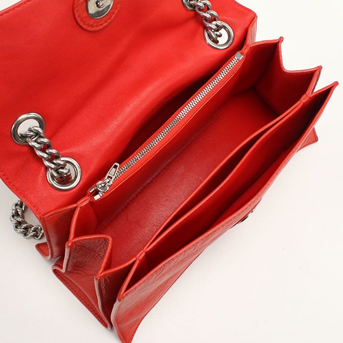 Balenciaga Chain 716351 Shoulder Bag Leather Women