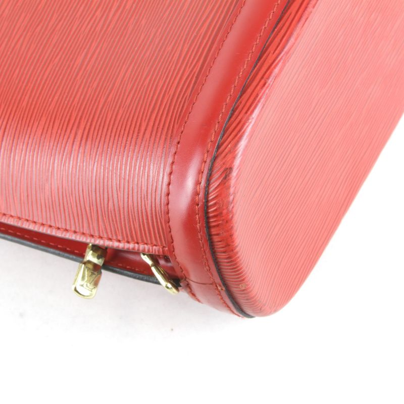 Louis Vuitton Le Sac M52287 Tote Bag Epi Leather Red Ladies