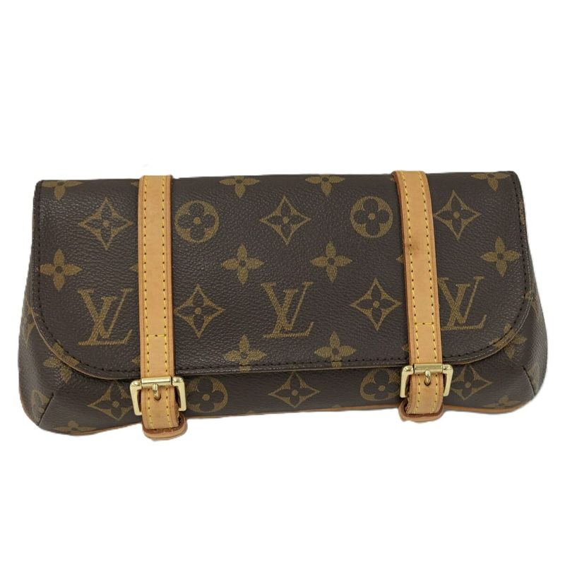 Louis Vuitton Pochette Marelle Handbag Monogram Brown M51159