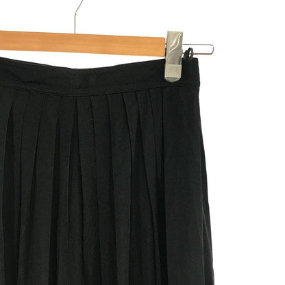 Celine - Phoebe Period Triacetate Pleated Wide Pants - 36 - Black - Women's