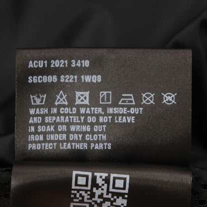 Prada 22SS Sgc006 Re-nylon Triangle Logo Triangle Plate Zip Up Bomber Jacket