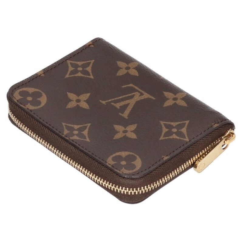 Louis Vuitton M60067 Zippy Coin Purse Monogram Full Zip Coin Case Men's