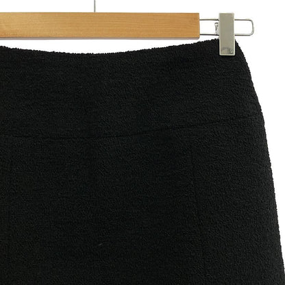Chanel | 90s- 1994aw Wool Tweed Back Zip Skirt Fully Lined With Coco Mark | 40