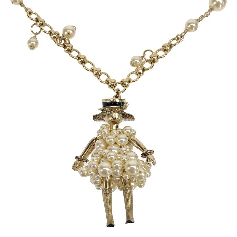 Chanel | 2015spring Collection 15P Coco Mark Mademoiselle Pearl Dress Doll